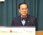 The Chief Executive of HKSAR, Mr. Donald Tsai GBM.